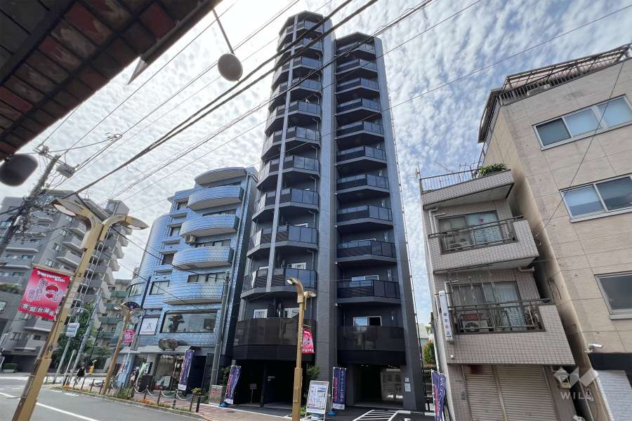 アークマークときわ台の外観（東側から）