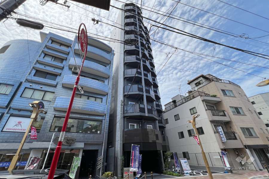 アークマークときわ台の外観（南東側から）