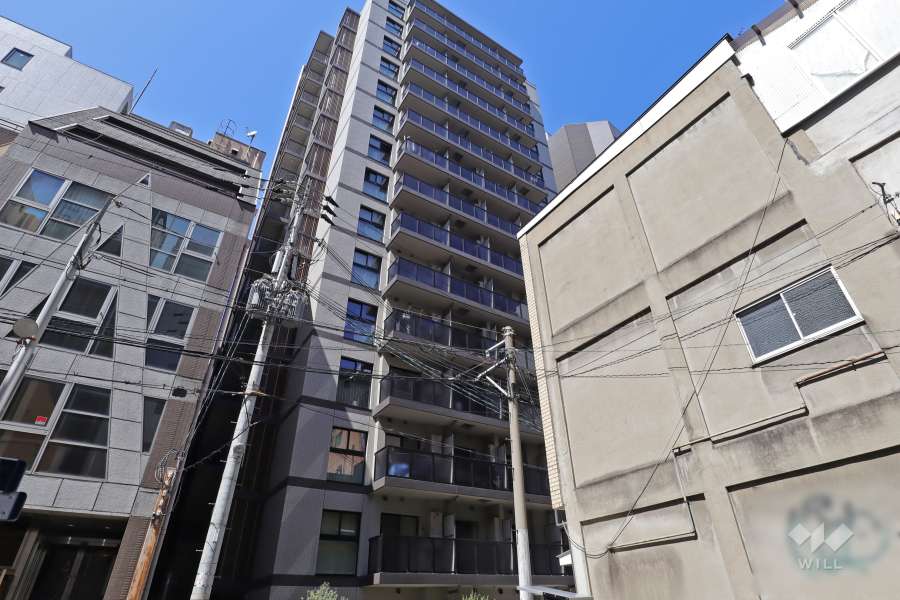 ファインレジデンス大阪本町の外観（南側から）