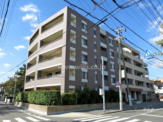 ゼファー夙川香櫨園の外観（南東側から）