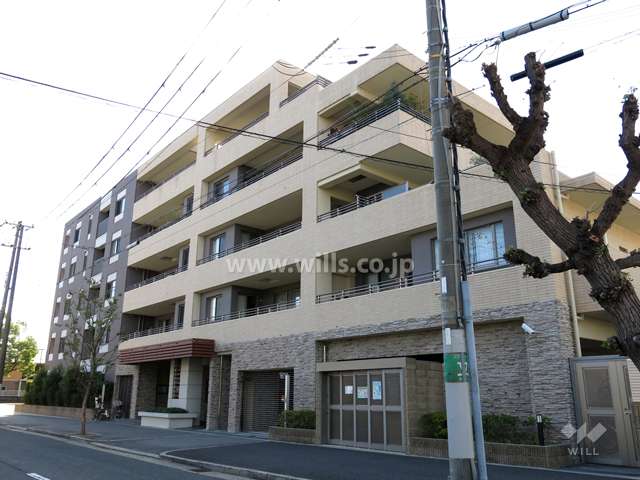 ゼファー夙川香櫨園の外観（北東側から）