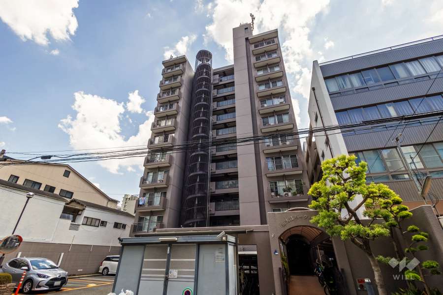 南大江パークハウスの外観（北西側から）