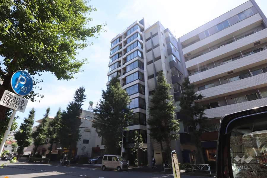 ブランズ渋谷代々木公園の外観(北側から)