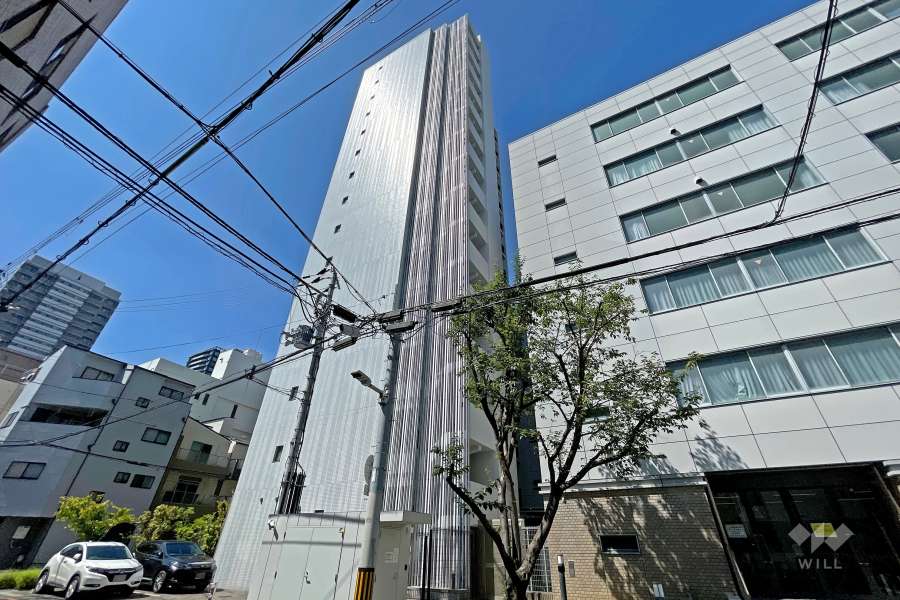パークリュクス大阪天満の外観(北東側から)