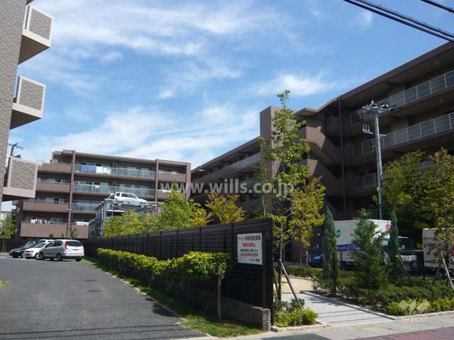 クレアコート芦屋の外観（西側から）
