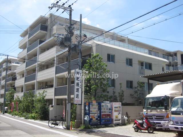 ロジュマン上甲子園ノースコートの外観（北東側から）