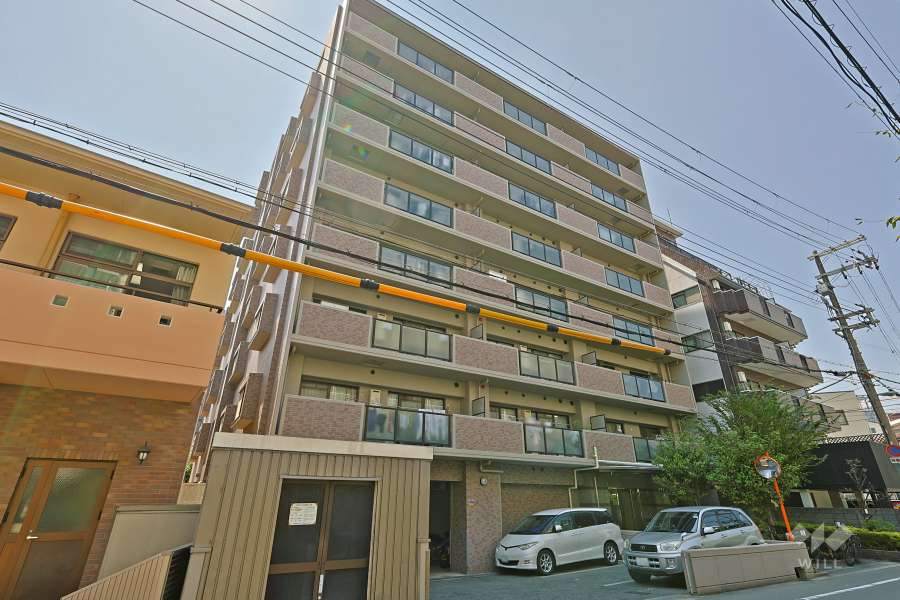 ロイヤルスクウェア福島の外観（北東側から）