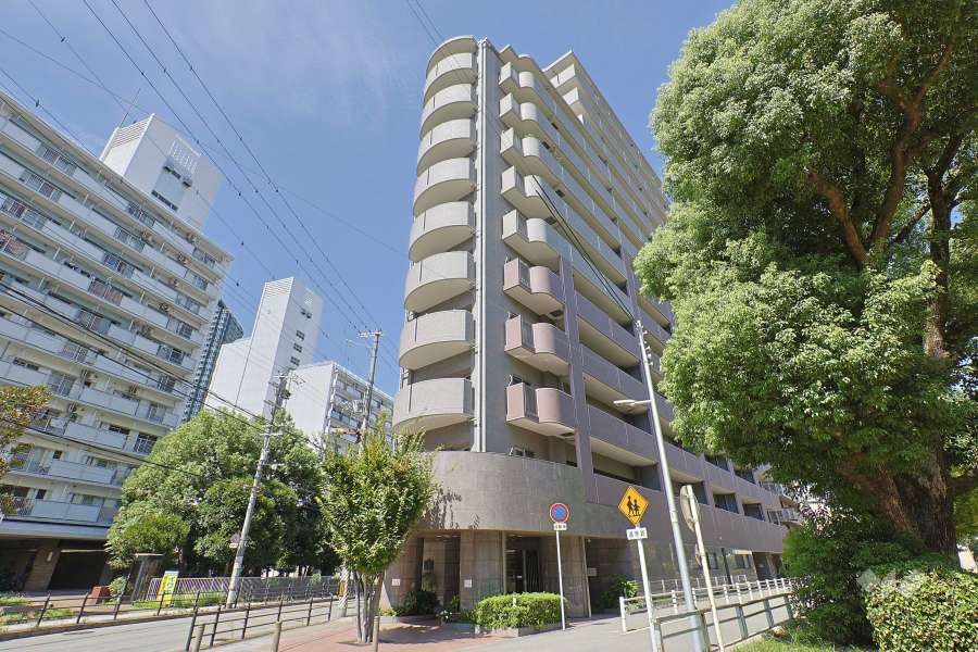 クレアシティ鷺洲公園の外観（南東側から）