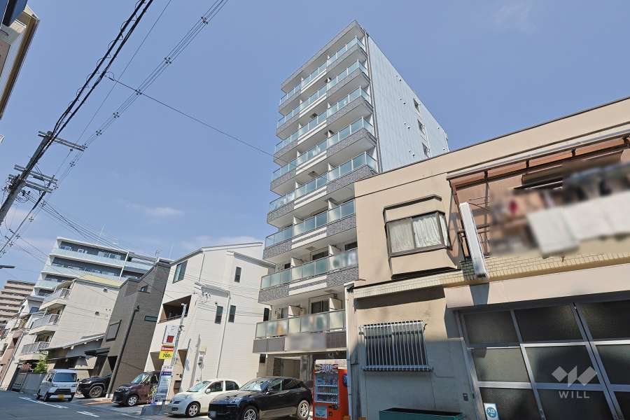 UMEDA-ISLAND-RESIDENCEの外観（南側から）