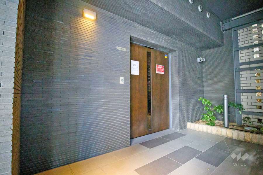 駐輪場の出入り口