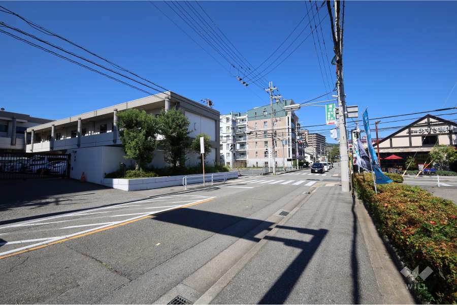 ウィル宝塚旭町リヴェールの遠景