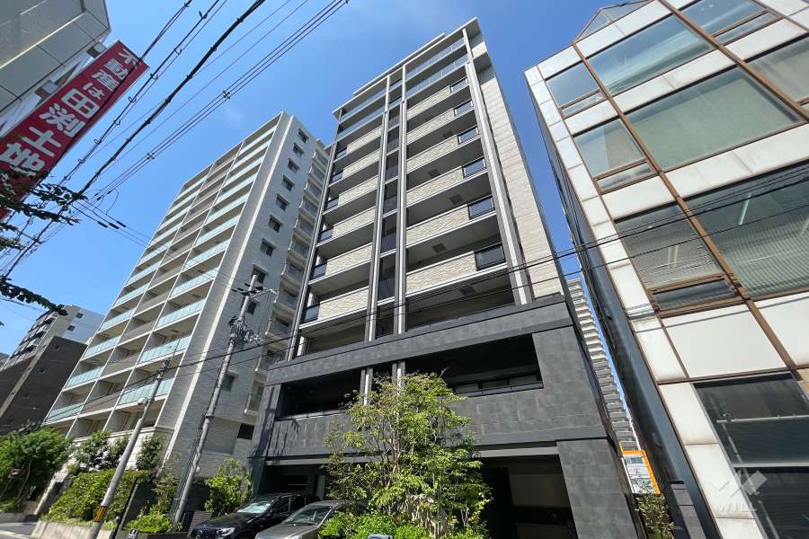 シエリア大阪紅梅町の外観(南東側から)