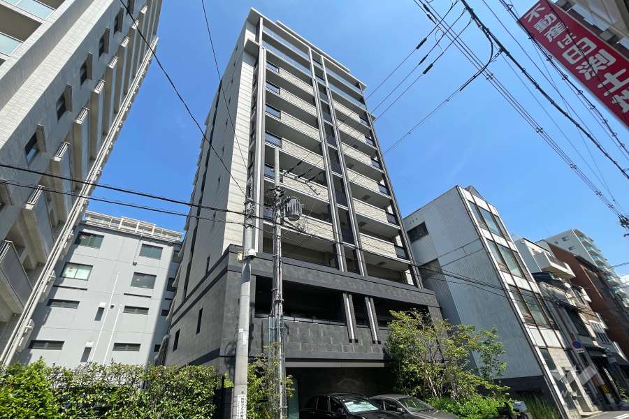 シエリア大阪紅梅町の外観(南西側から)