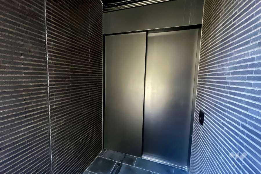 駐輪場の出入り口