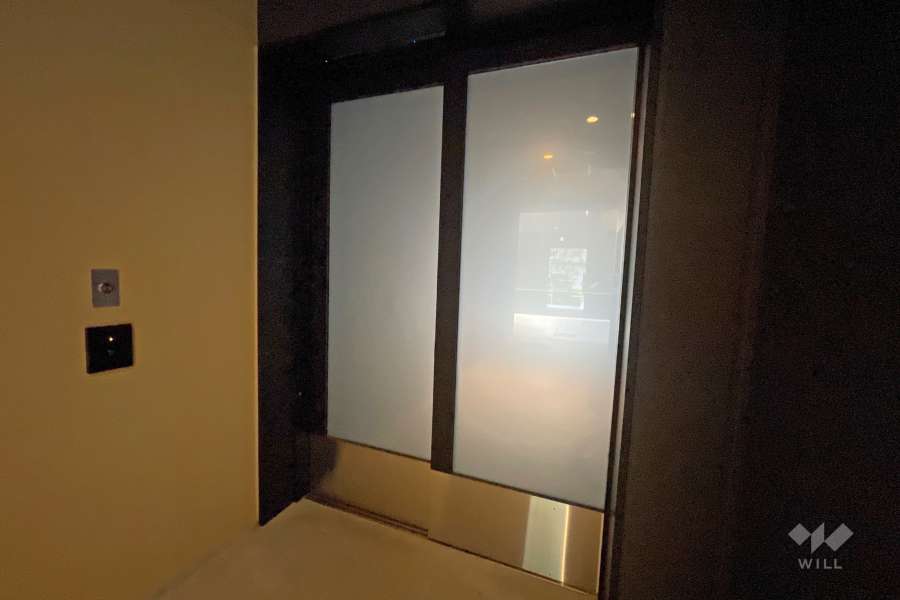 駐輪場の出入り口