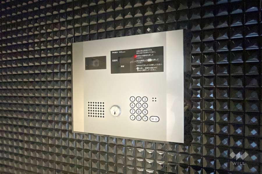 オートロックの操作盤