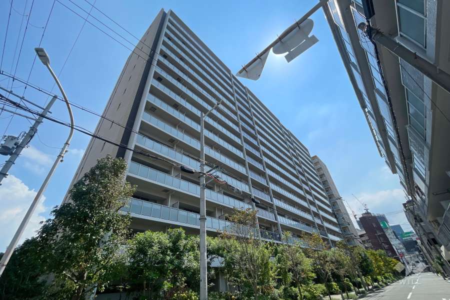 パークホームズノーズゲートスクエアの外観(北西側から)