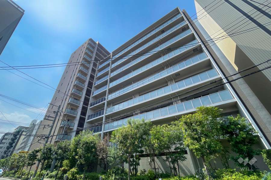 パークホームズノーズゲートスクエアの外観(西側から)　