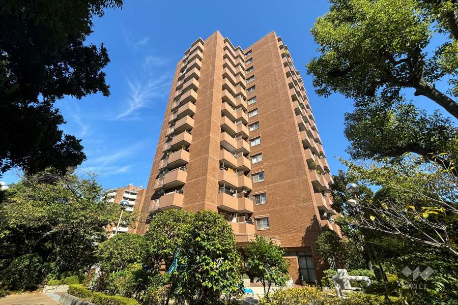 桜第2コーポの外観（南西側から）