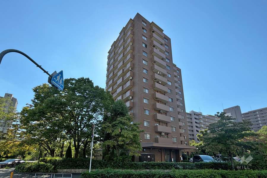 桜第2コーポの外観（北東側から）