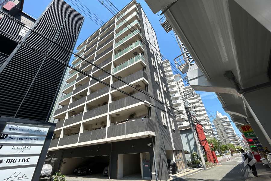 ダイナシティ梅田の外観（南東側から）