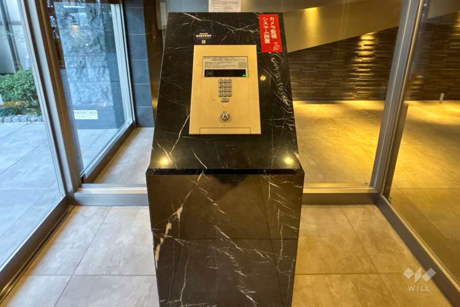 オートロックの操作盤