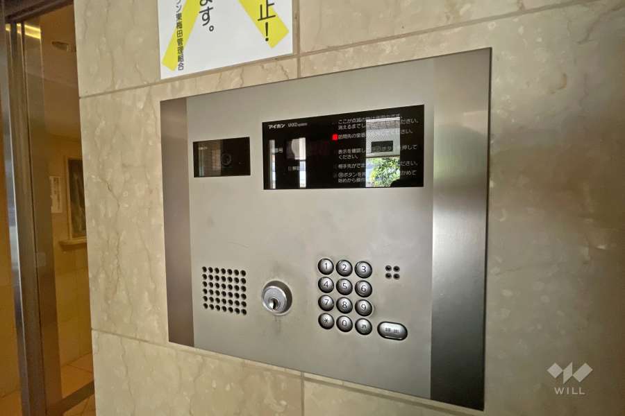 オートロックの操作盤