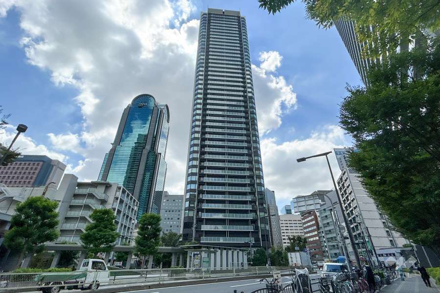 ザファインタワー梅田豊崎の外観（北側から）