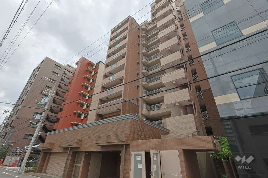 グランドメゾン安堂寺の外観（北西側から）