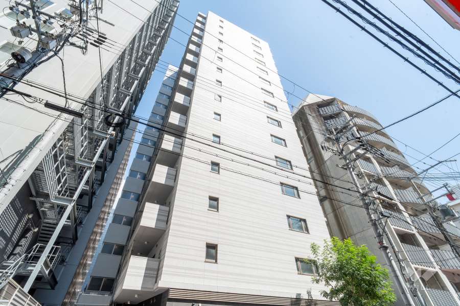 ブランズ大阪本町の外観（北西側から）