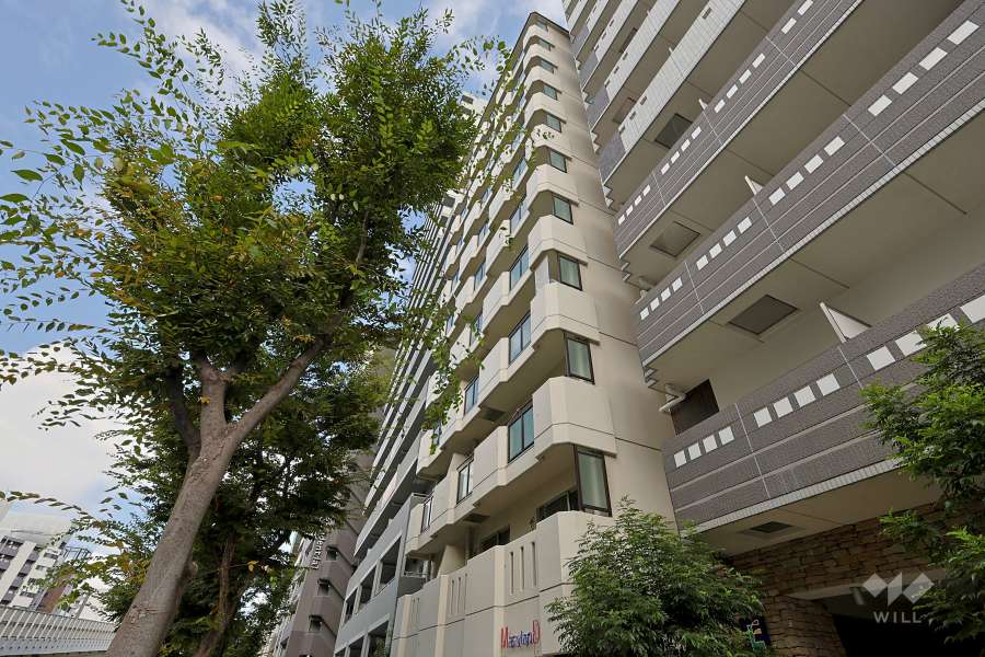 藤和高津町コープの外観（南東側から）