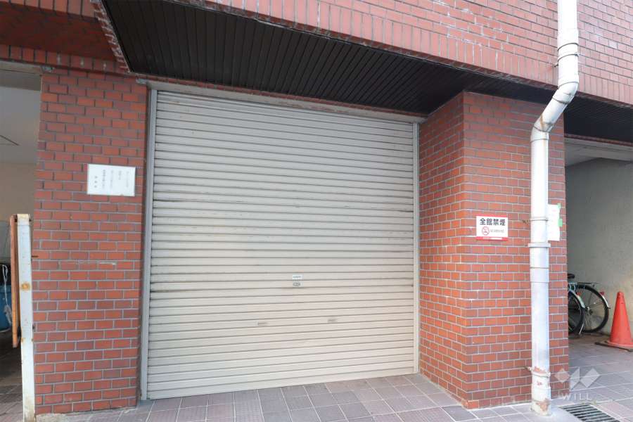 駐輪場の出入り口