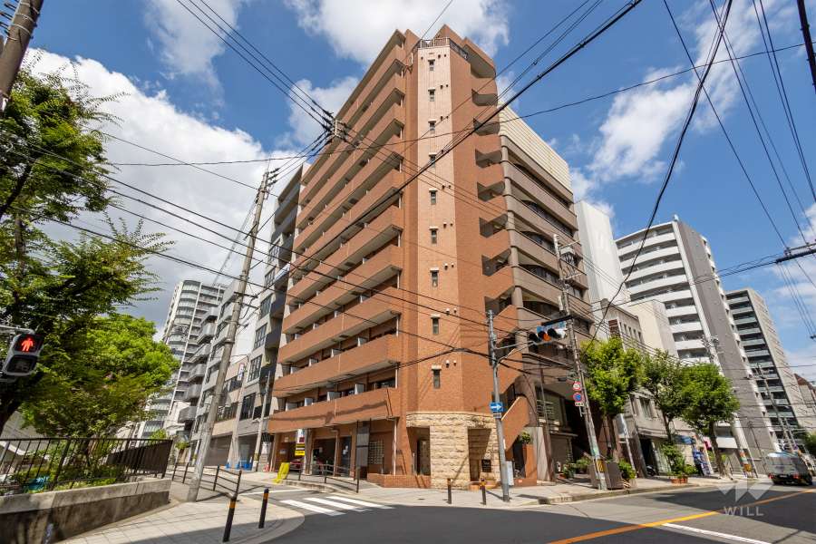 プレサンス大手前パークサイドの外観（南東側から）