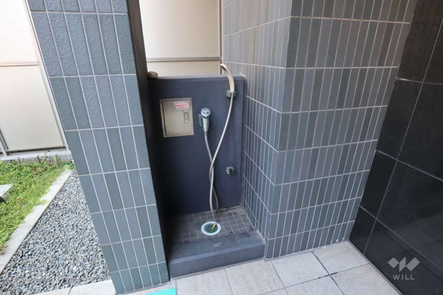 ペット足洗い場