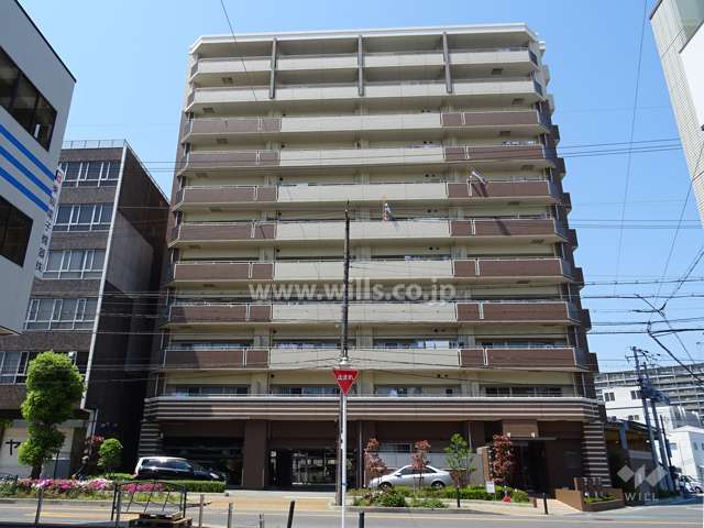 ネバーランド江坂江の木町の外観（南東側から）