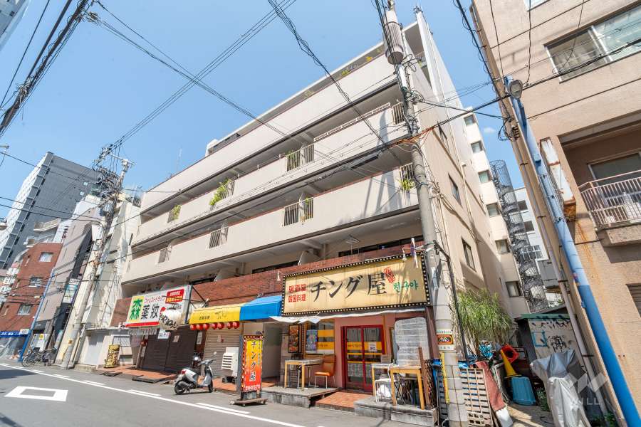 ロイヤルコーポ鍛冶屋町の外観（南東側から）