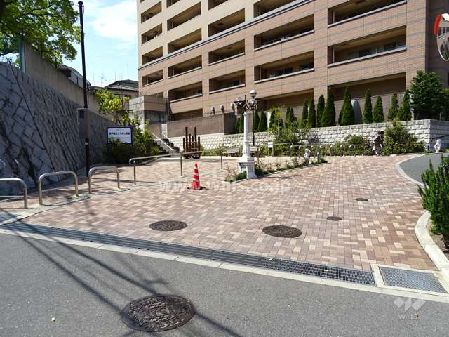 敷地南側のオープンスペース