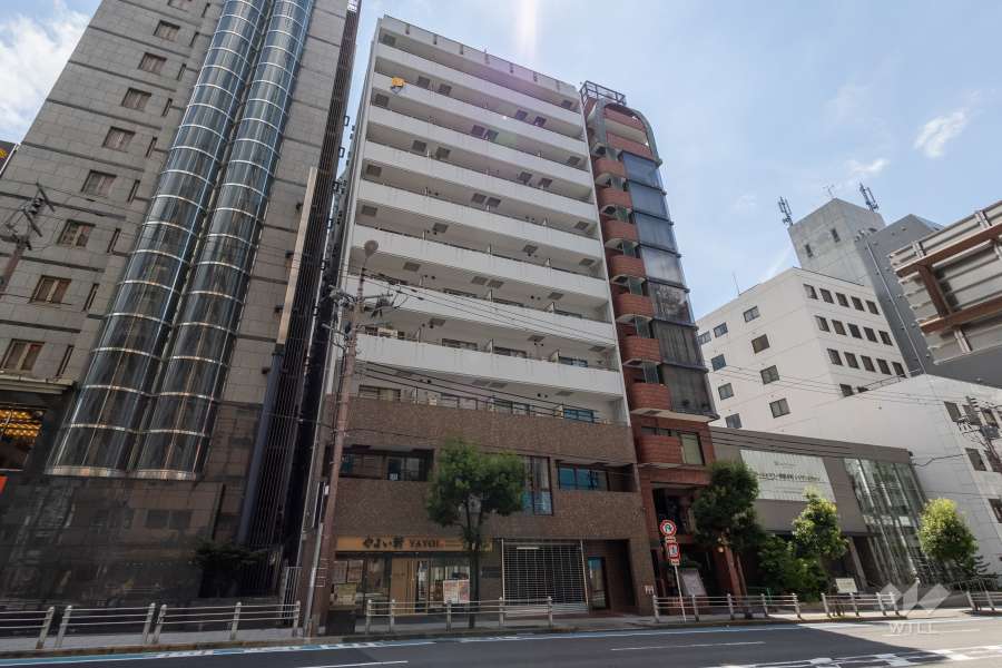 内本町ビューハイツの外観（北東側から）