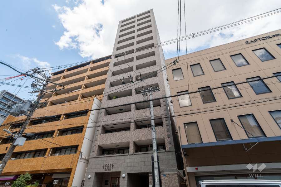 リーガル南船場2の外観（南東側から）