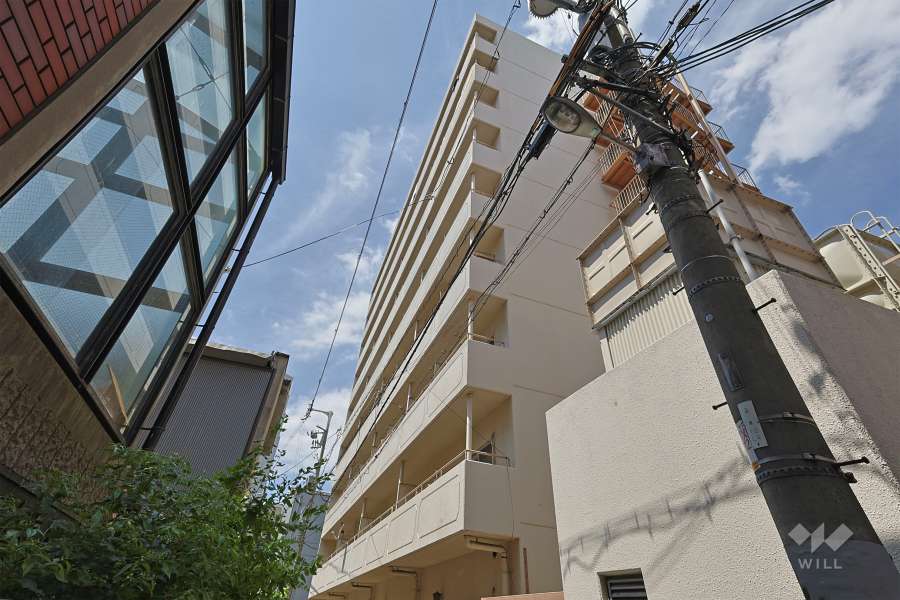 ナンバタウンハウスの外観（南東側から）