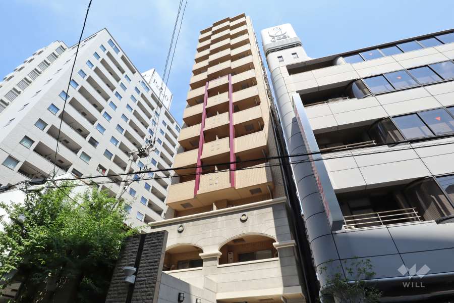 ディナスティ堺筋本町の外観（南西側から）