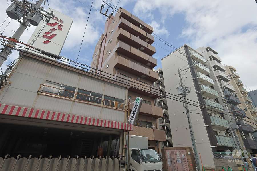 CityLifeディナスティ日本橋の外観（南東側から）