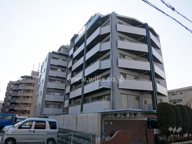 エーベル武庫之荘北の外観（北東側から）