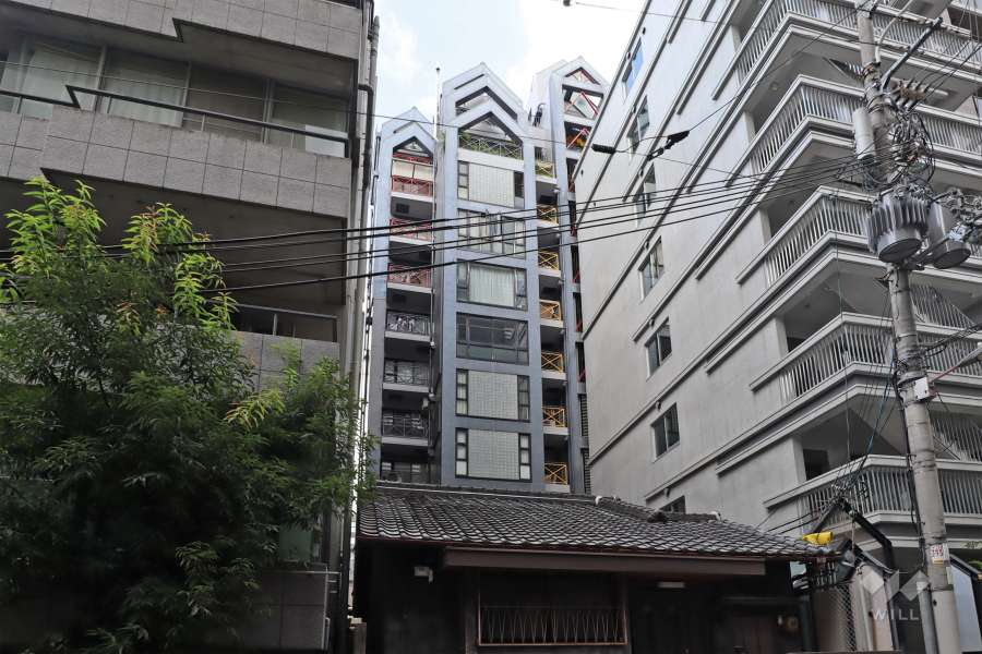 都住創スパイヤーの外観（南西側から）