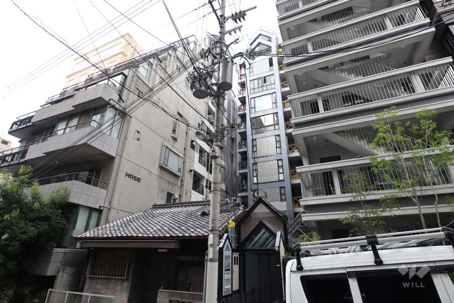 都住創スパイヤーの外観（南東側から）