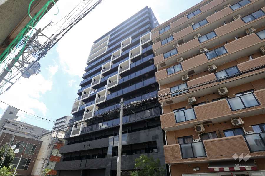 ディアレイシャス矢場町の外観（北西側から）