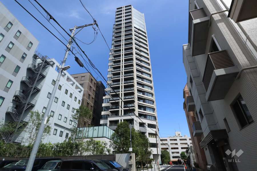 プラウドタワー渋谷の外観（北西側から）
