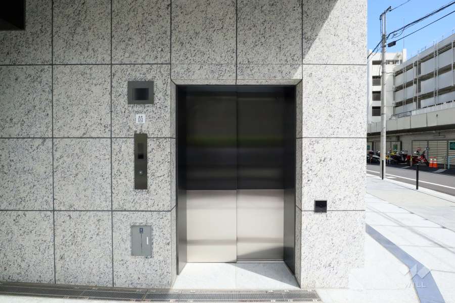 駐輪場の出入り口