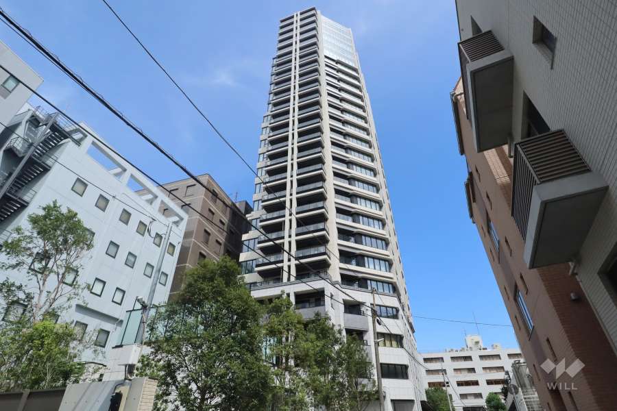 プラウドタワー渋谷の外観（北西側から）