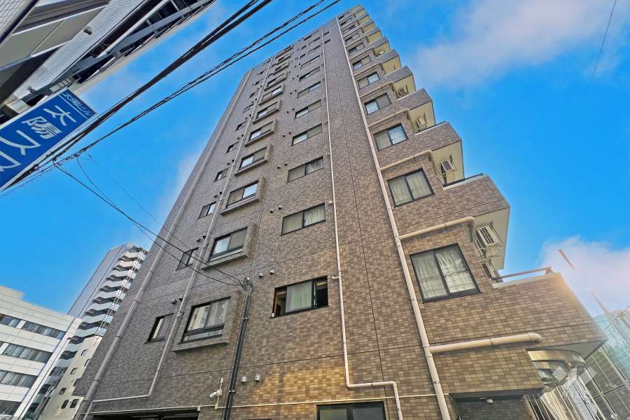 SSKグリーンパーク入谷の外観（北側から）